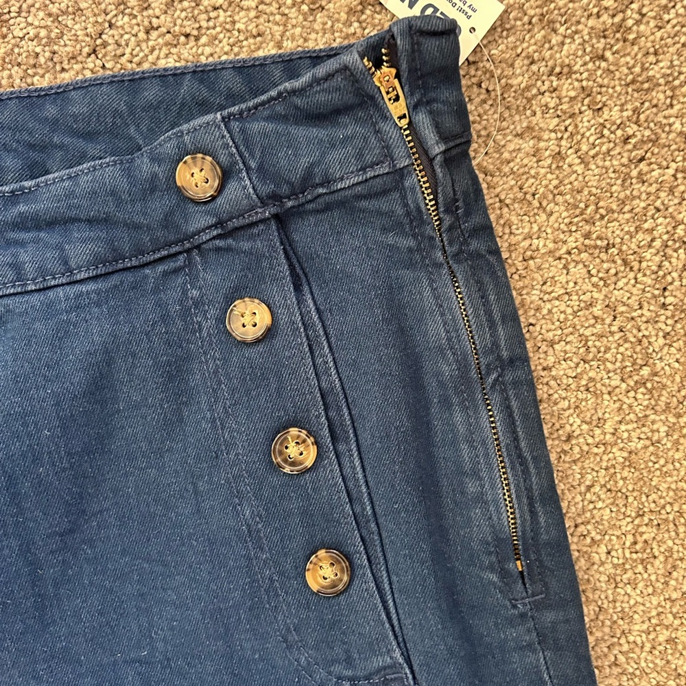 NWT Old Navy Extra High Rise Sky-Hi Wide Let Sailor Style Jeans. Classic. Beach - Picture 5 of 14